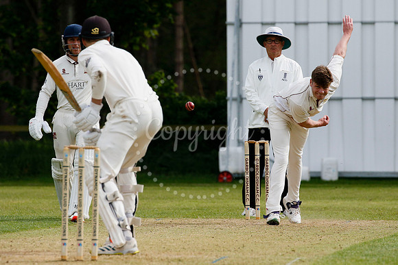 Cricket action from Garboldisham vs Downham Stow in their first