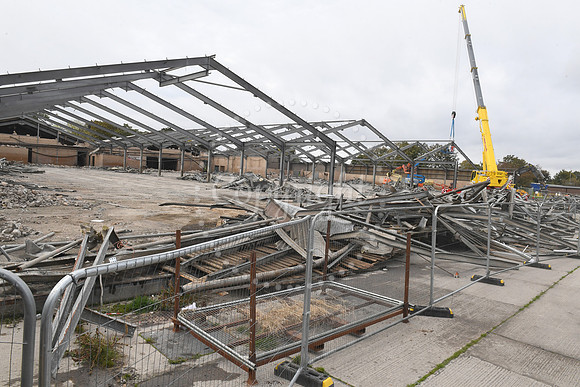 Newark Cattle Market demolition