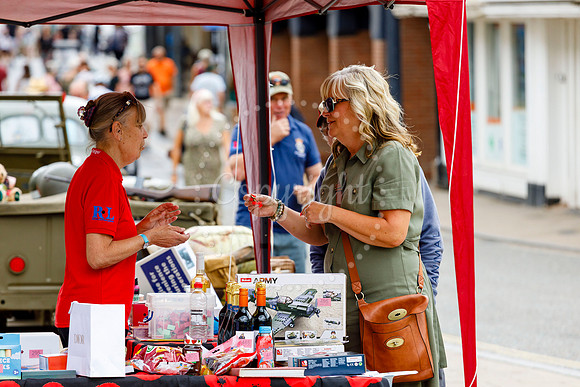 Armed Forces day on Diss Market Place
