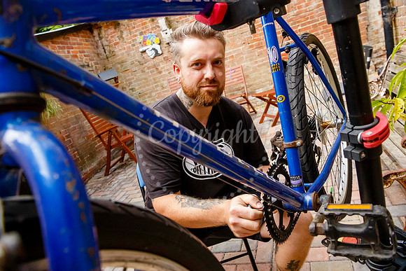 The first Repair Cafe held at Designermakers 21 in Diss