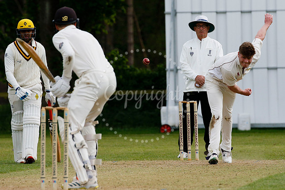 Cricket action from Garboldisham vs Downham Stow in their first