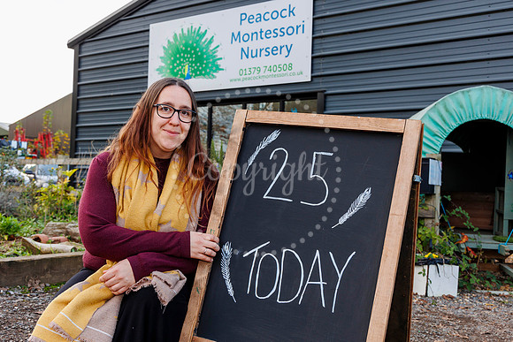 Peacock Montessori Nursery in Sutton is celebrating its 25th ann