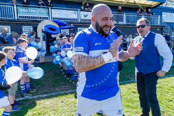 Matt Richards (OX) played his 500th game
