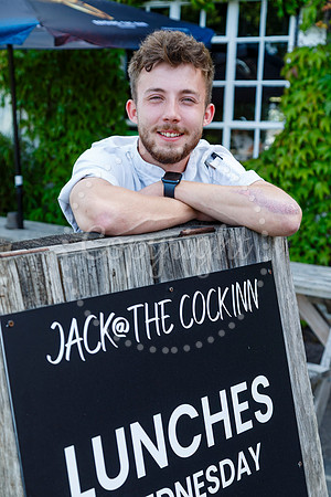 Jack Cronin-Aldridge chef at the Cock Inn pub in Diss.