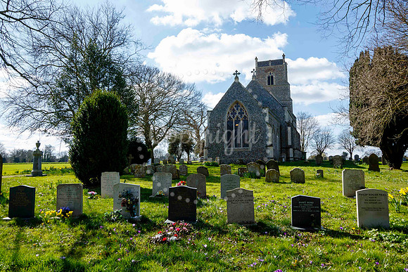 St Marys Church, Market Weston window restoration