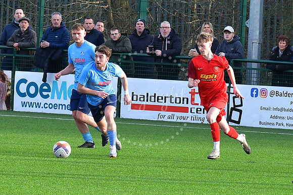 Newark Town v Sleaford Town football action