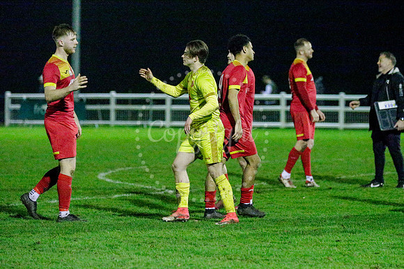 Football action from Walsham-le-Willows vs Whitstable Town