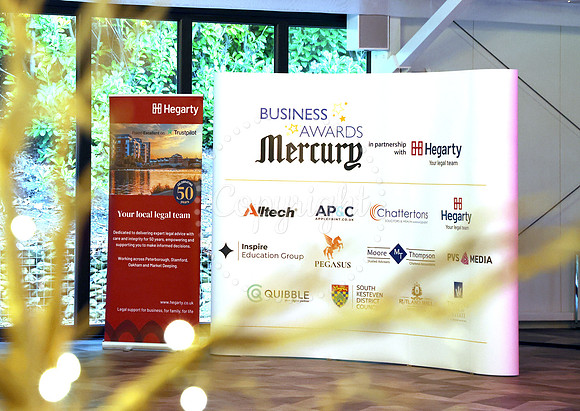 2024 Rutland & Stamford Mercury Business Awards, Rutland Hall Hotel, Rutland, on 27th September, 2024.