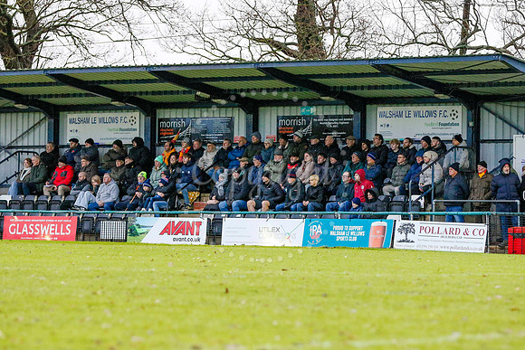 Football action from Walsham-le-Willows vs  Brantham Athletic in