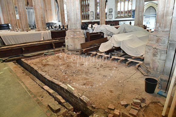 Newark Parish Church heritage work