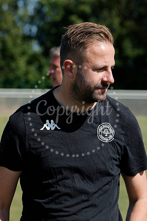 Framlingham manager Liam Abraham