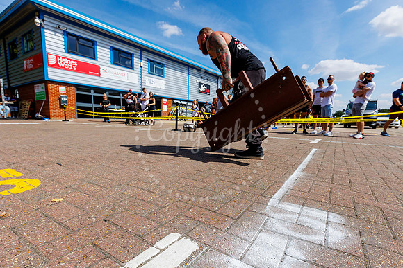 Strongman event at Diss Fit Club in Hopper Way.