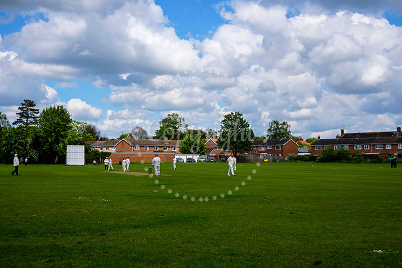 Cricket action from Diss vs Bradenham in their first game of the