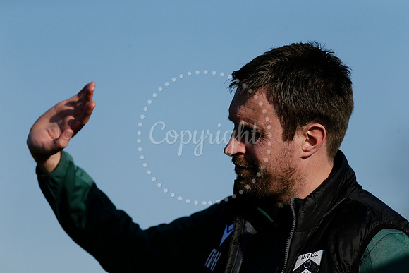 Harleston Town FC manager Matt Halliday