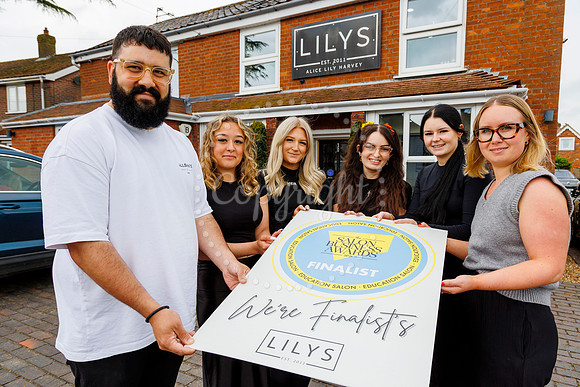 Lilys salon has been nominated for four Salon Business Awards