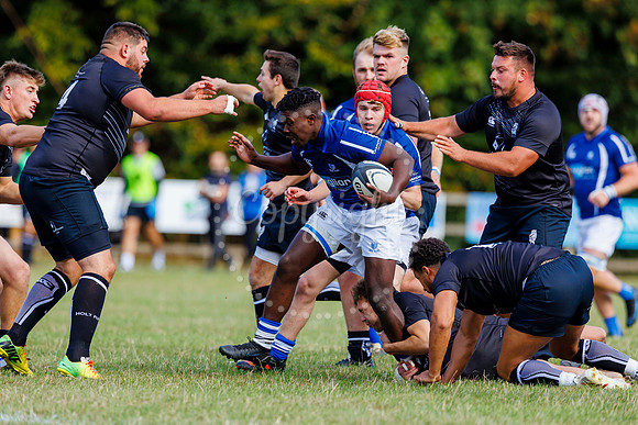 Rugby action from Diss v Holt