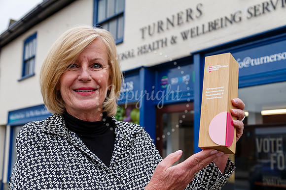 Tracy Turner Entrepreneurial Businesswoman winner