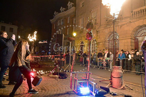 Ignite: Fire, Flame and Frenzy in Newark Market Place