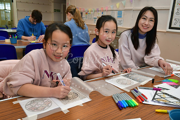 Stained Glass window making workshop at Hope Community Methodist