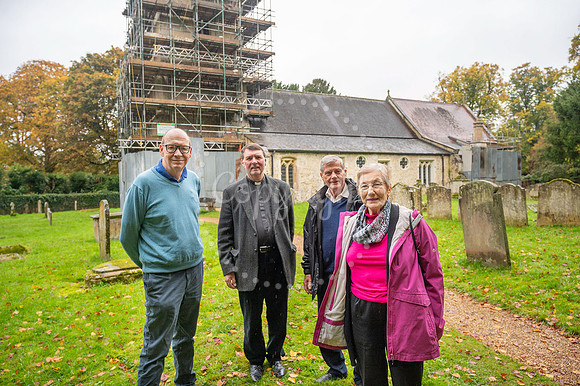 St Peters Church, StetchworthLily Whymer and her fellow church