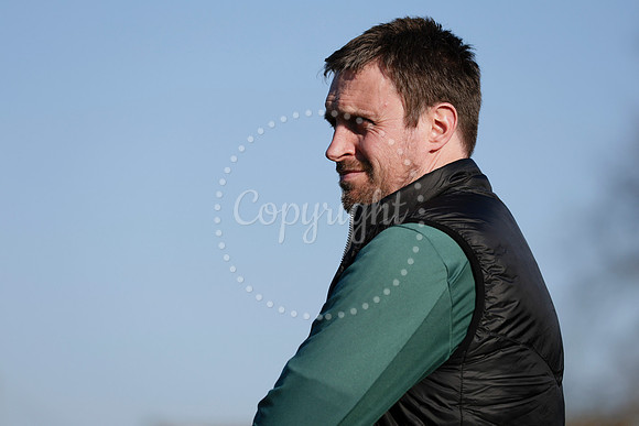 Harleston Town FC manager Matt Halliday
