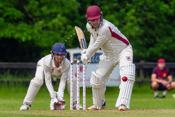 Cricket action from Old Buckenham vs. Great Melton