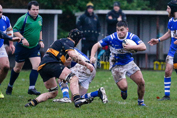 Rugby action from Diss vs Southwold