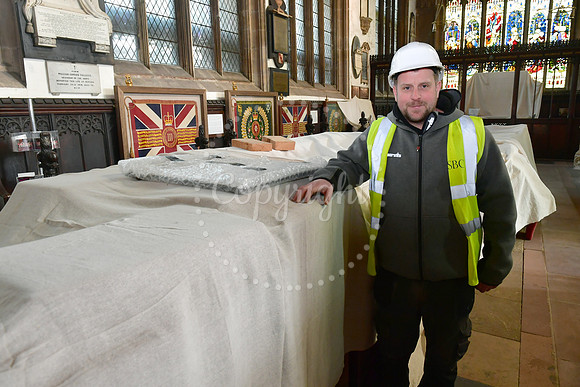 Newark Parish Church heritage work