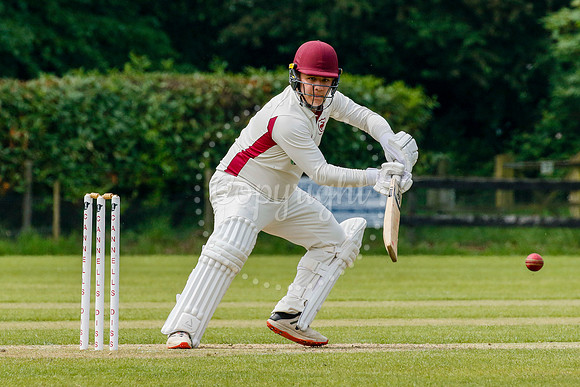 Cricket action from Old Buckenham vs. Great Melton