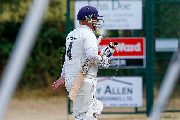 Cricket action from Diss v Cromer