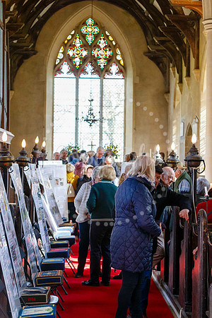 St Marys Church, Market Weston window restoration