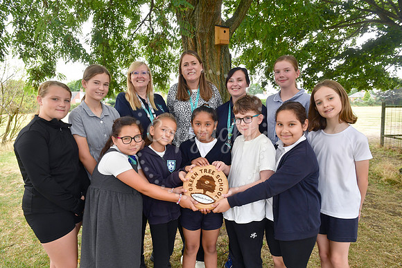 Kings POrimary Academy has received the Woodland Trust Green Tre