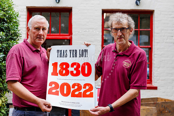 Richard Lord and John Harding of Cupriss printers which has clos
