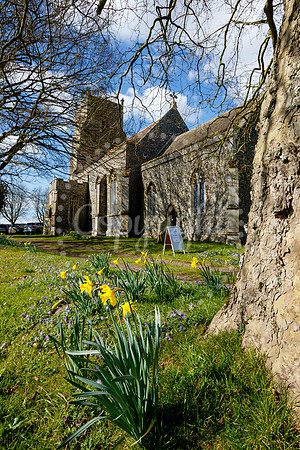 St Marys Church, Market Weston window restoration