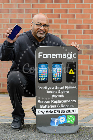 Roy Aziz of Fonemagic in Diss.