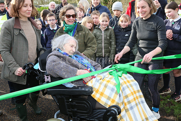 Thornham Walks opening ceremony