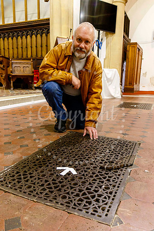 St John the Baptist Church in Harleston which was broken into ov