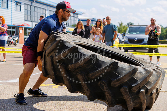 Strongman event at Diss Fit Club in Hopper Way.