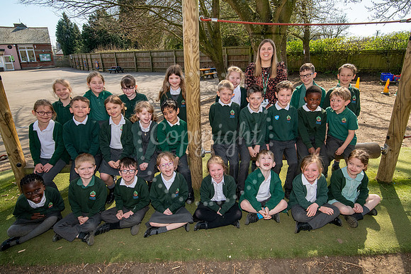BFP Freeman CP School, Church Road, Stowupland. Class of the Wee