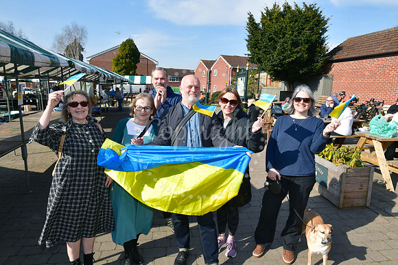 Clap for Ukraine at Southwell
