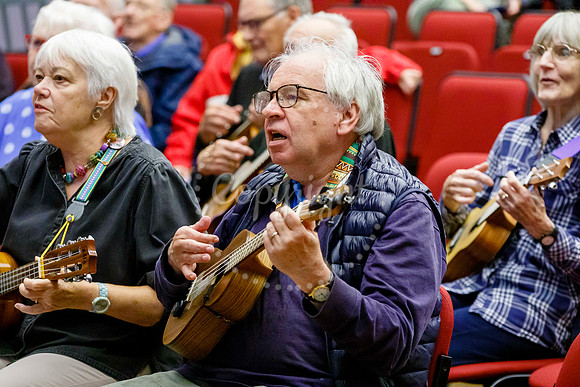 Ukele day held at the Cornhall in Diss
