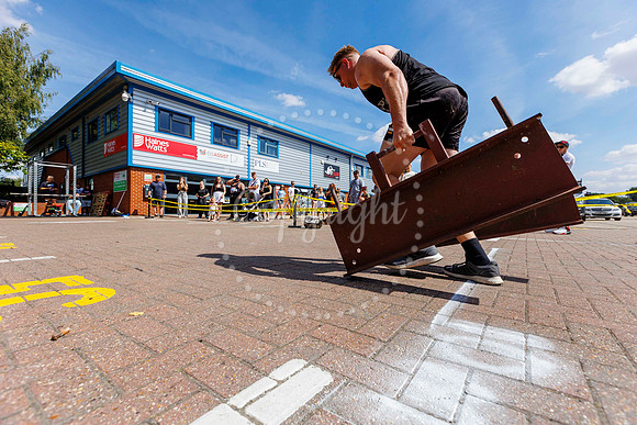 Strongman event at Diss Fit Club in Hopper Way.