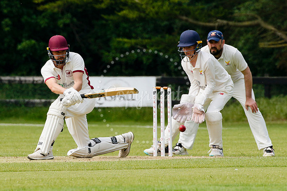 Cricket action from Old Buckenham vs. Great Melton