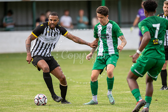 Soham Town Rangers FC, Julius Martin Lane. Opening match of new
