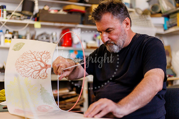 Mike Fenton Artist and Designer at designermakers21 in Diss maki