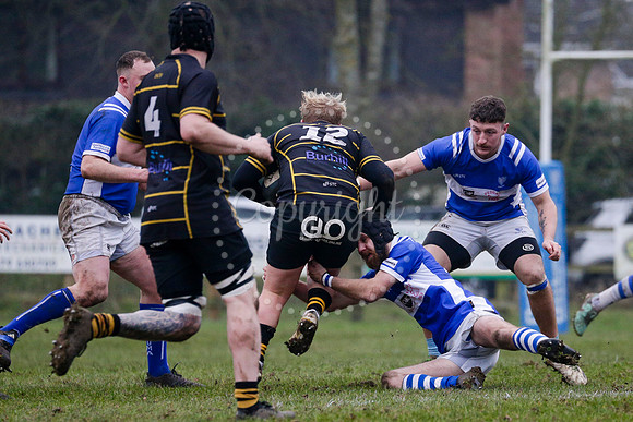 Rugby action from Diss RFC vs Ipswich.