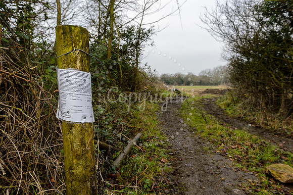 Mike Bardwell is opposed to a newly proposed link road