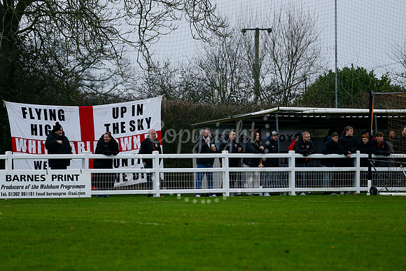 Football action from Walsham-le-Willows vs Whitstable Town