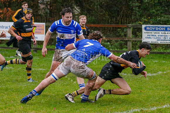 Rugby action from Diss vs Southwold