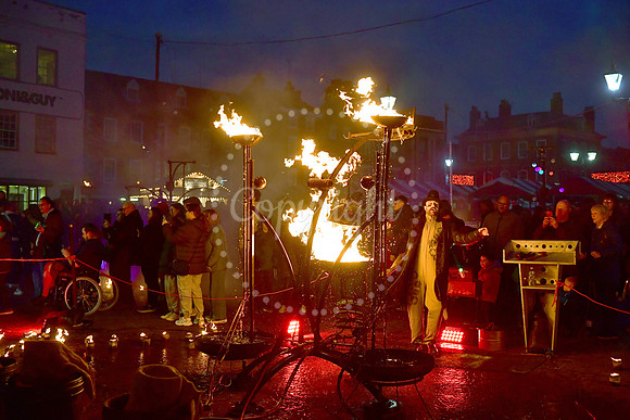 Ignite: Fire, Flame and Frenzy in Newark Market Place